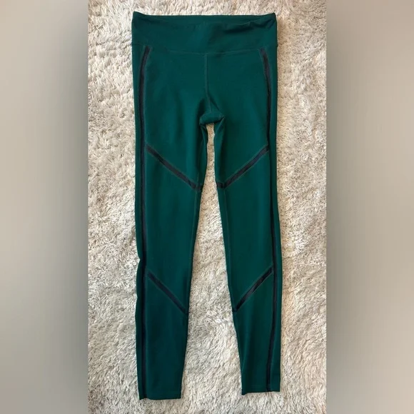 ALO Yoga Talia Full Length Leggings in Evermint Green Size Medium High Rise - Picture 4 of 9